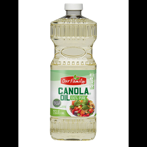 Our Family Canola Oil 40oz