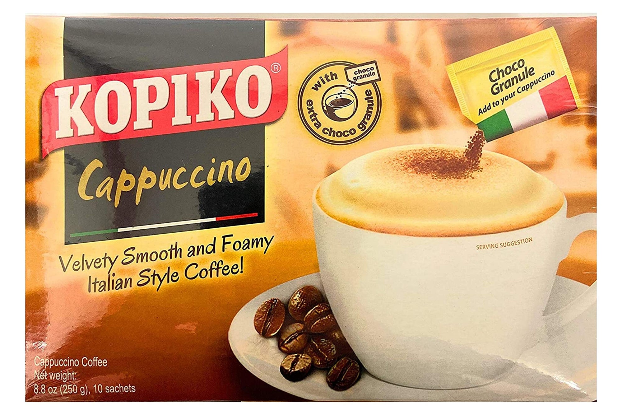 Kopiko Cappuccino Packets 10 ct