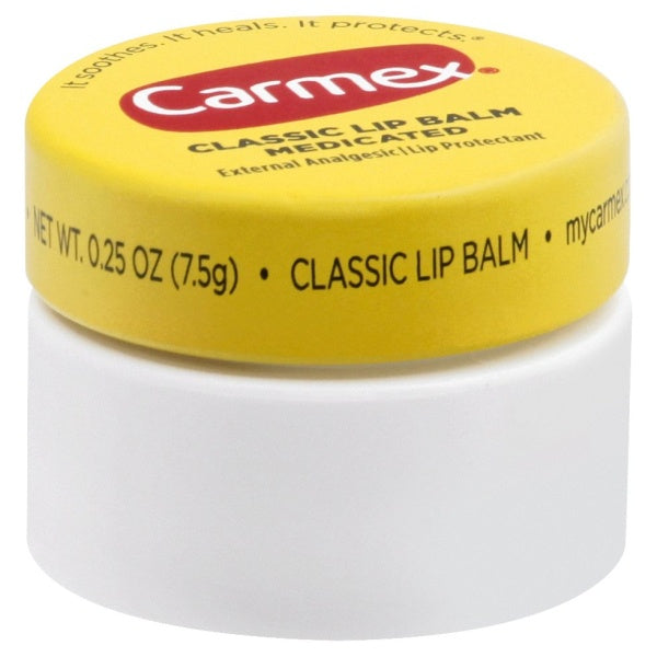 Carmex Classic Lip Balm Medicated Jar .25oz