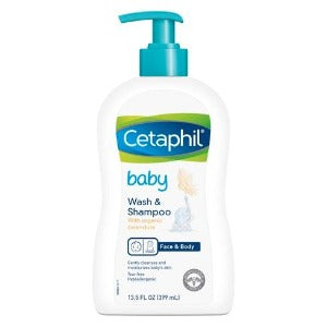 Cetaphil Baby Wash & Shampoo 13.5 oz.