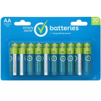 Simply Done AA Batteries 20 pack