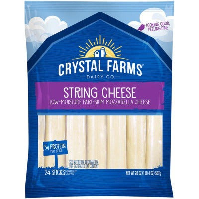 Crystal Farms String Cheese 20oz