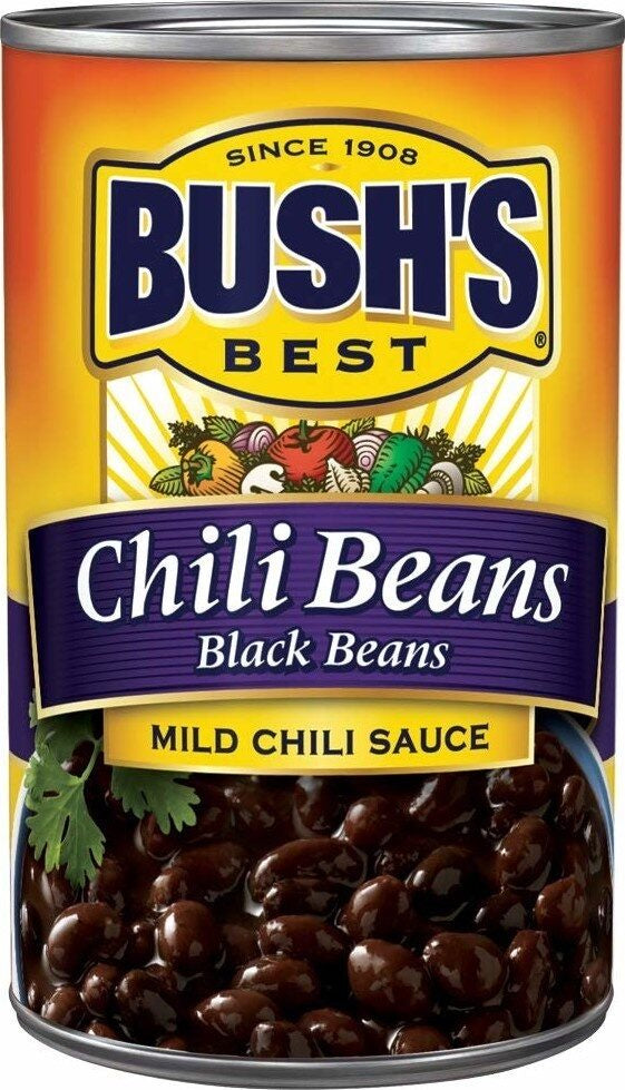 Bush's Chili Beans Black Beans 15.5oz
