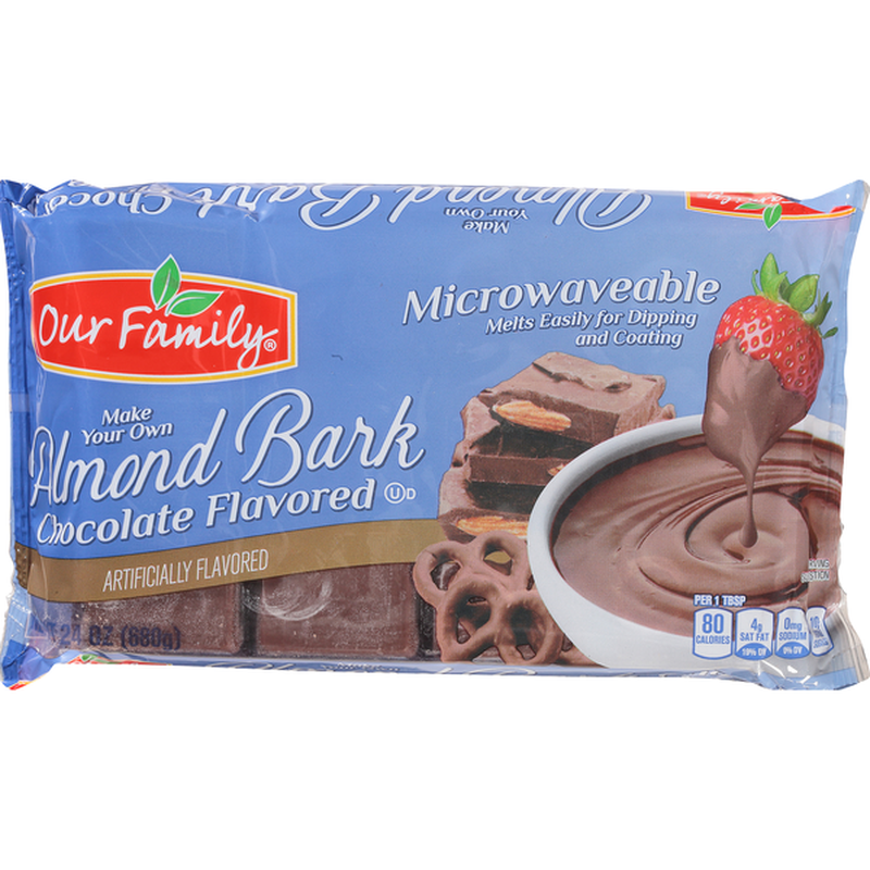 Our Family Almond Bark Chocolate Flavored 24oz