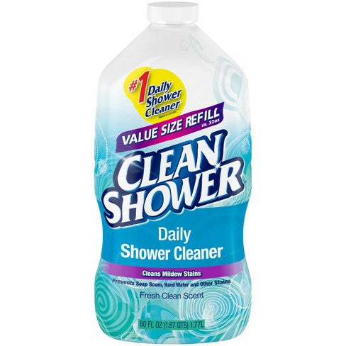 Clean Shower Daily Shower Cleaner  Refill 60 oz.