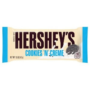 Hershey's Cookies & Creme Chocolate Bar 1.55oz