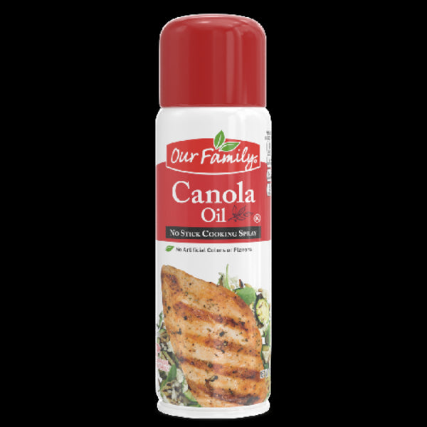 Our Family Canola Cooking Spray 6oz
