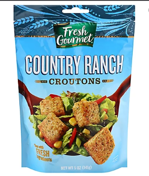 Fresh Gourmet Country Ranch Crouton 5oz