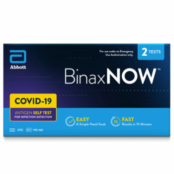 BinaxNow Covid Test 2 tests