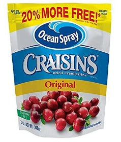 Ocean Spray Cranberries Dried Craisins 12oz