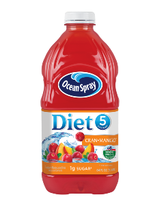 Ocean Spray Juice Diet Cran Mango 64oz