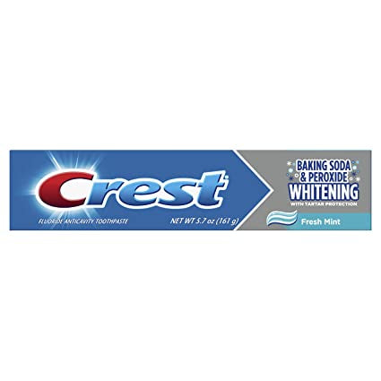 Crest Baking Soda & Peroxide Fresh Mint 5.7oz