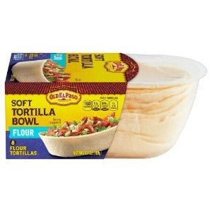 Old El Paso Flour Tortilla Bowl 8 ct