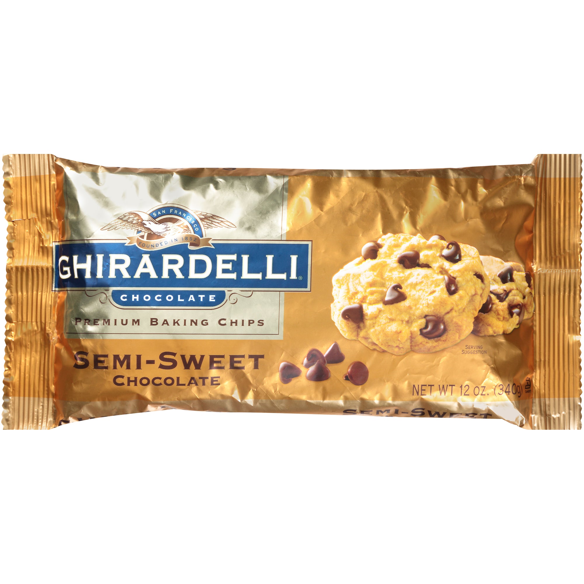 Ghirardelli Baking Chips Semi Sweet Chocolate 12oz