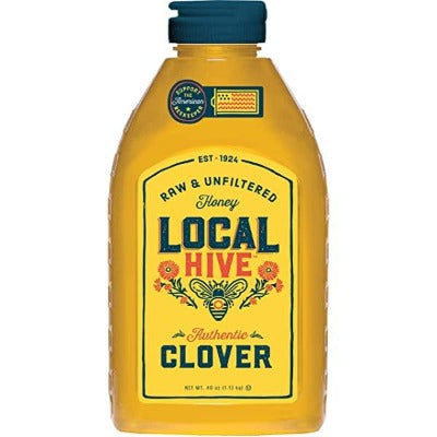 Raw & Unfiltered Local Hive Honey 16oz