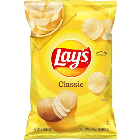 Lays Classic Chips Family Size 8oz