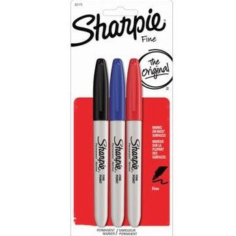 Sharpie Assorted Colors 3pk