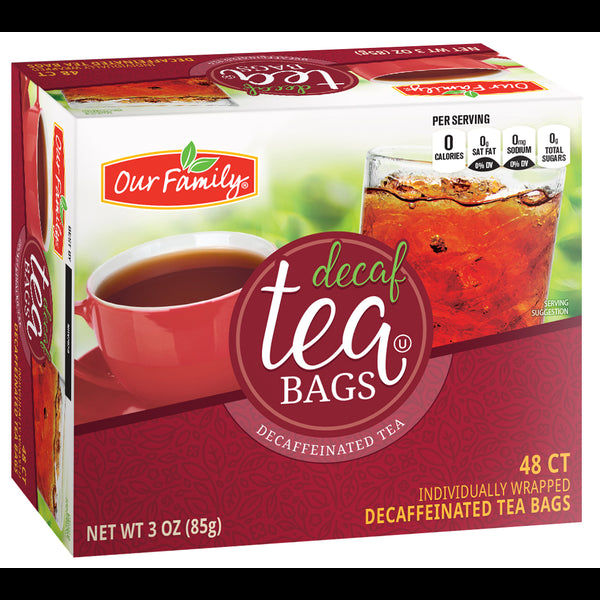 Our Family Decaf Black Tea 48ct