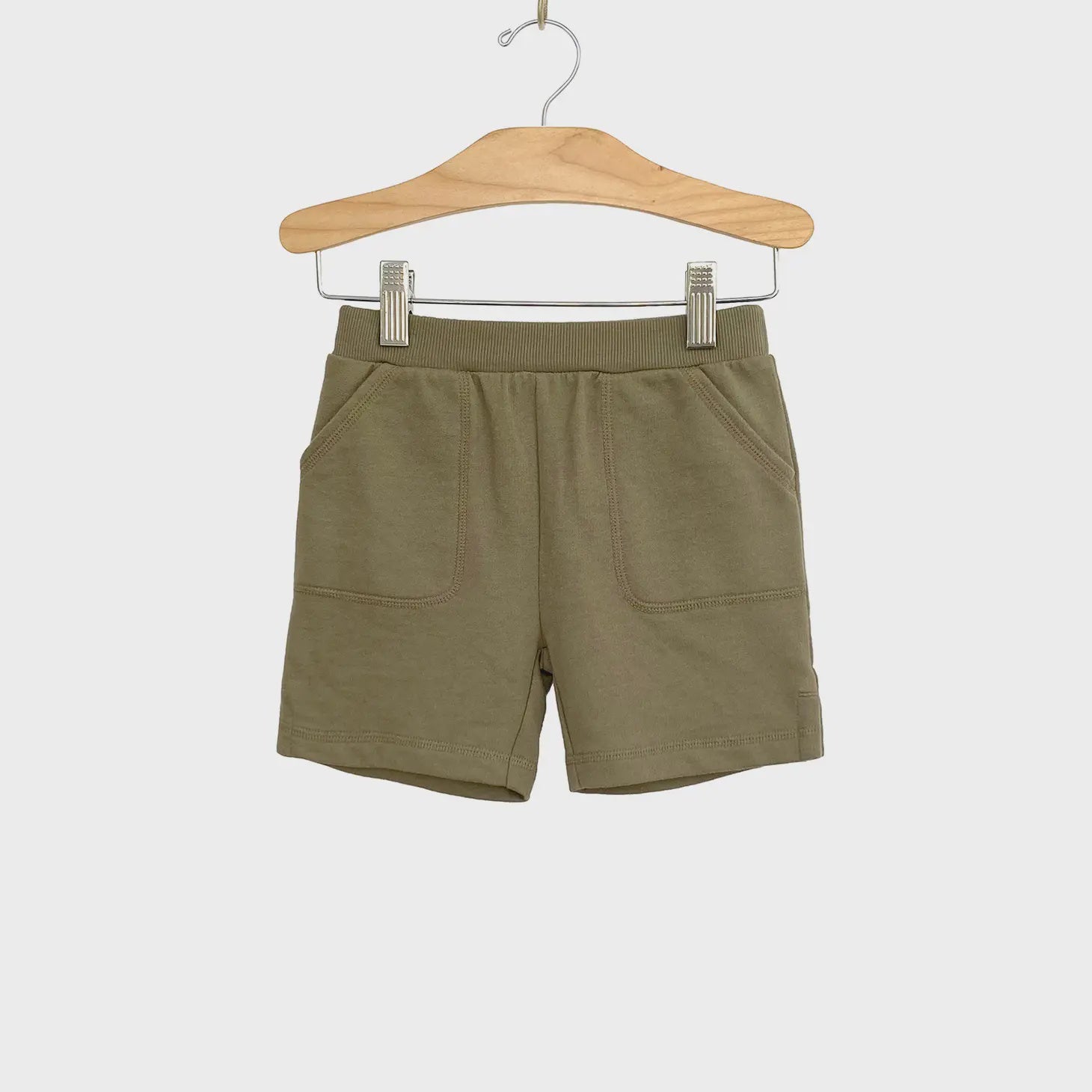 City Mouse Studio Play Short Dusky Green 3Y