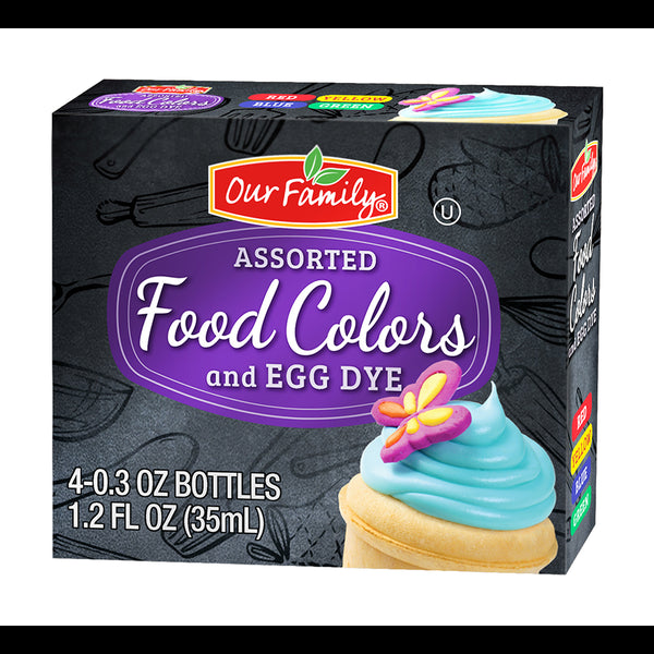 Our Family Food Coloring Set