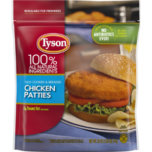 Tyson Chicken Patties 23 oz
