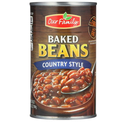 Our Family Country Style Baked Beans 28oz