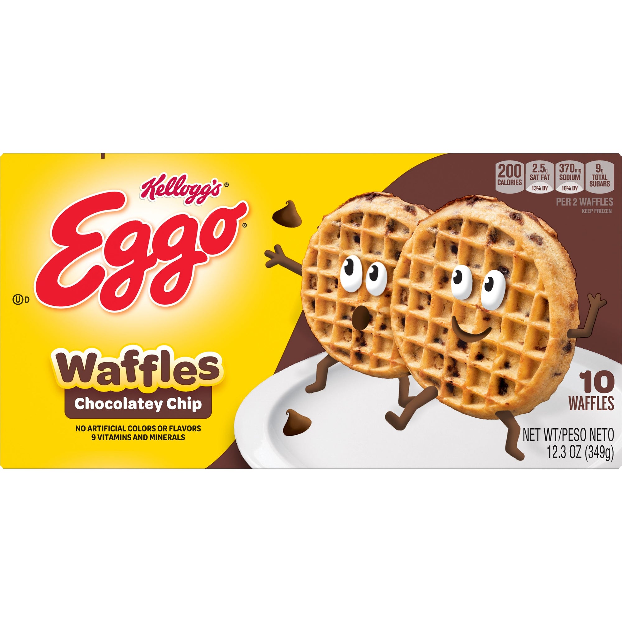 Kellogg's Eggo Chocolatey Chip Waffles 10pk
