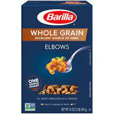 Barilla Whole Grain Elbows 16 oz