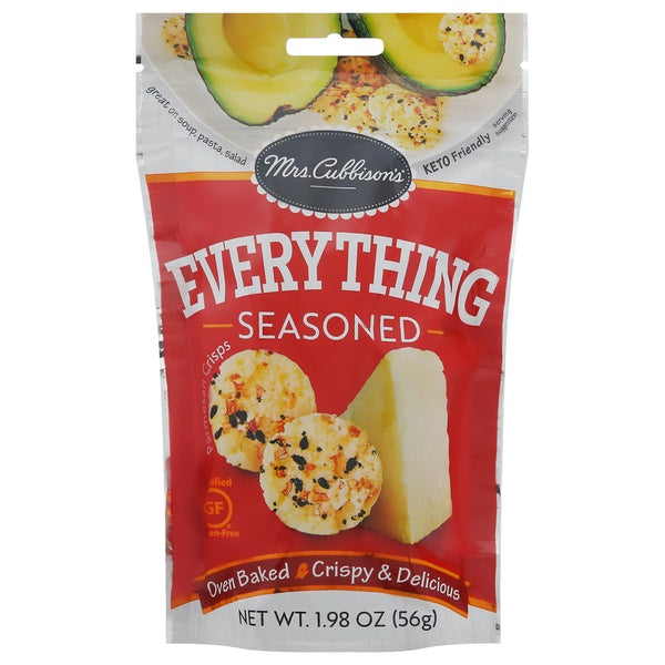 Mrs. Cubbison's Everything Seasoned Parmesan Crisps1.98oz