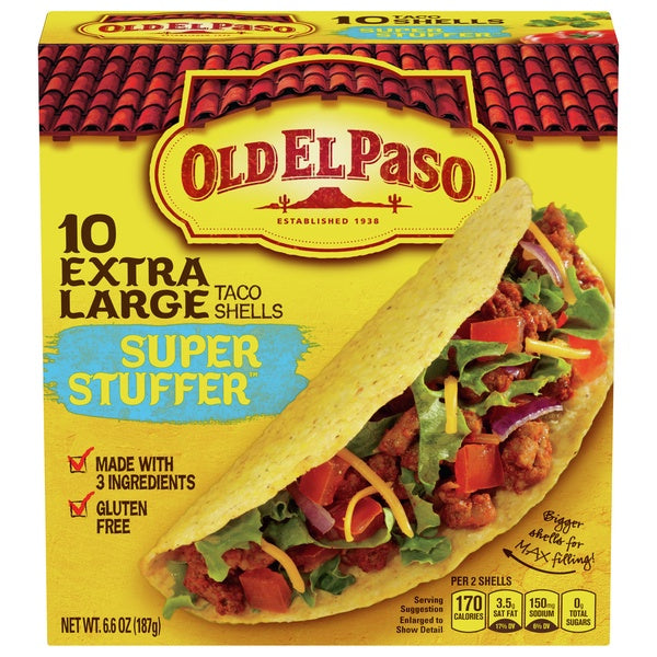 Old El Paso Extra Large Taco Shells 10ct