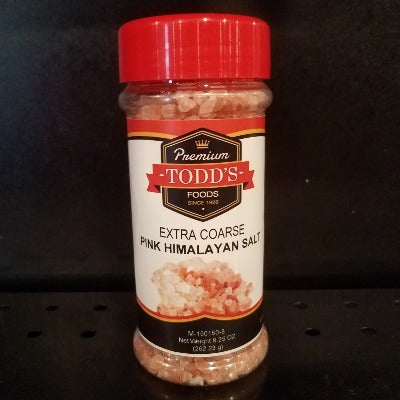 Todd's Extra Coarse Pink Himalayan Salt 9.25oz