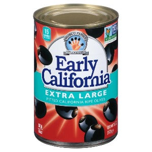 Early California Extra Large Pitted Olives 6oz