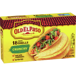 Old El Paso Crunchy Taco Shells 18ct