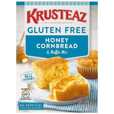Krusteaz Gluten Free Honey Cornbread Mix 15oz