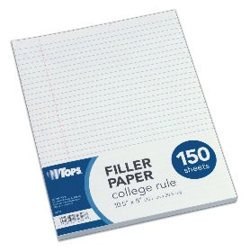 Filler Paper College Ruled 150 sheets