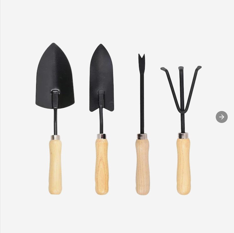 Wooden Handled Garden Tools