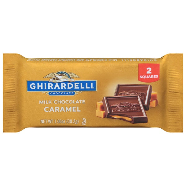Ghirardelli Milk Chocolate Caramel 1.06 oz