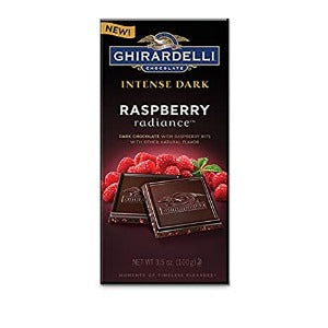 Ghirardelli Intense Dark Chocolate w/ Raspberry Bits 3.5oz