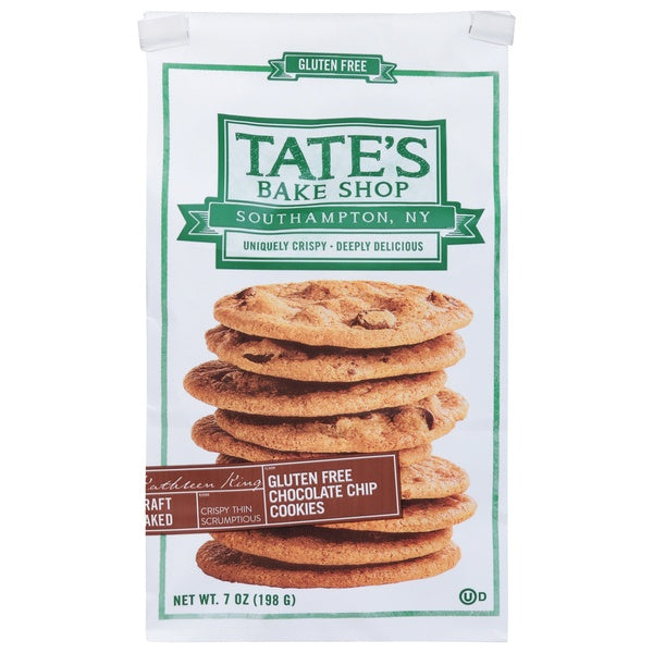 Tate's Bake Shop Gluten Free Chocolate Chip Cookies 7oz