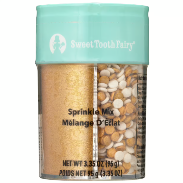 Sweet Tooth Fairy Sprinkle Mix Gold Variety 3.35 oz