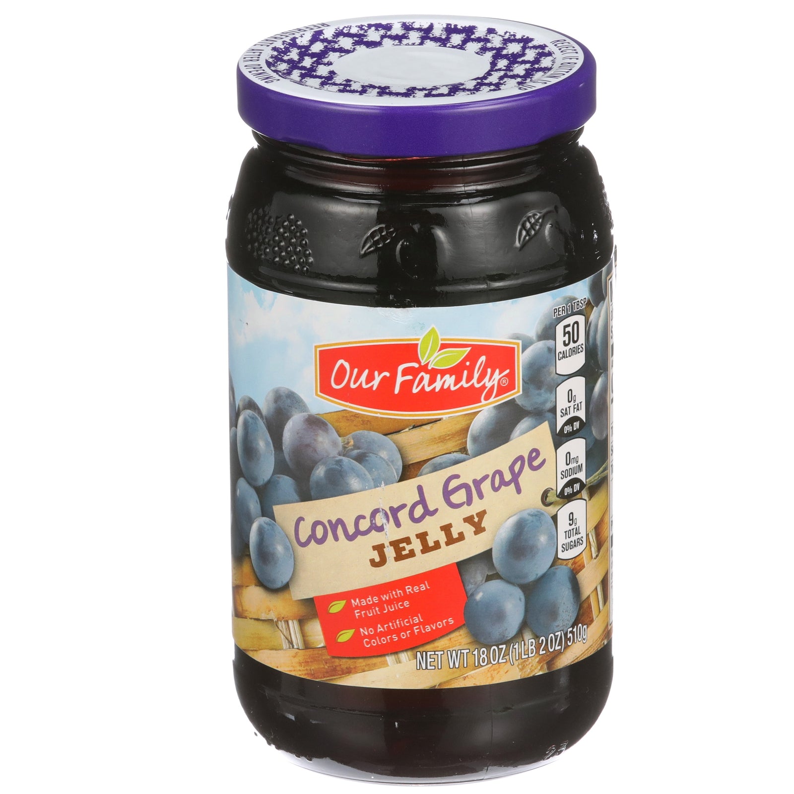 Our Family Grape Jelly 18oz