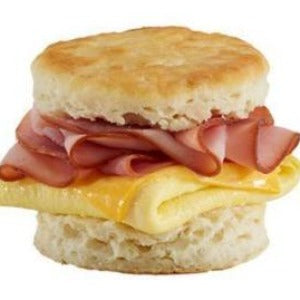 Ham Egg Biscuit 2 count