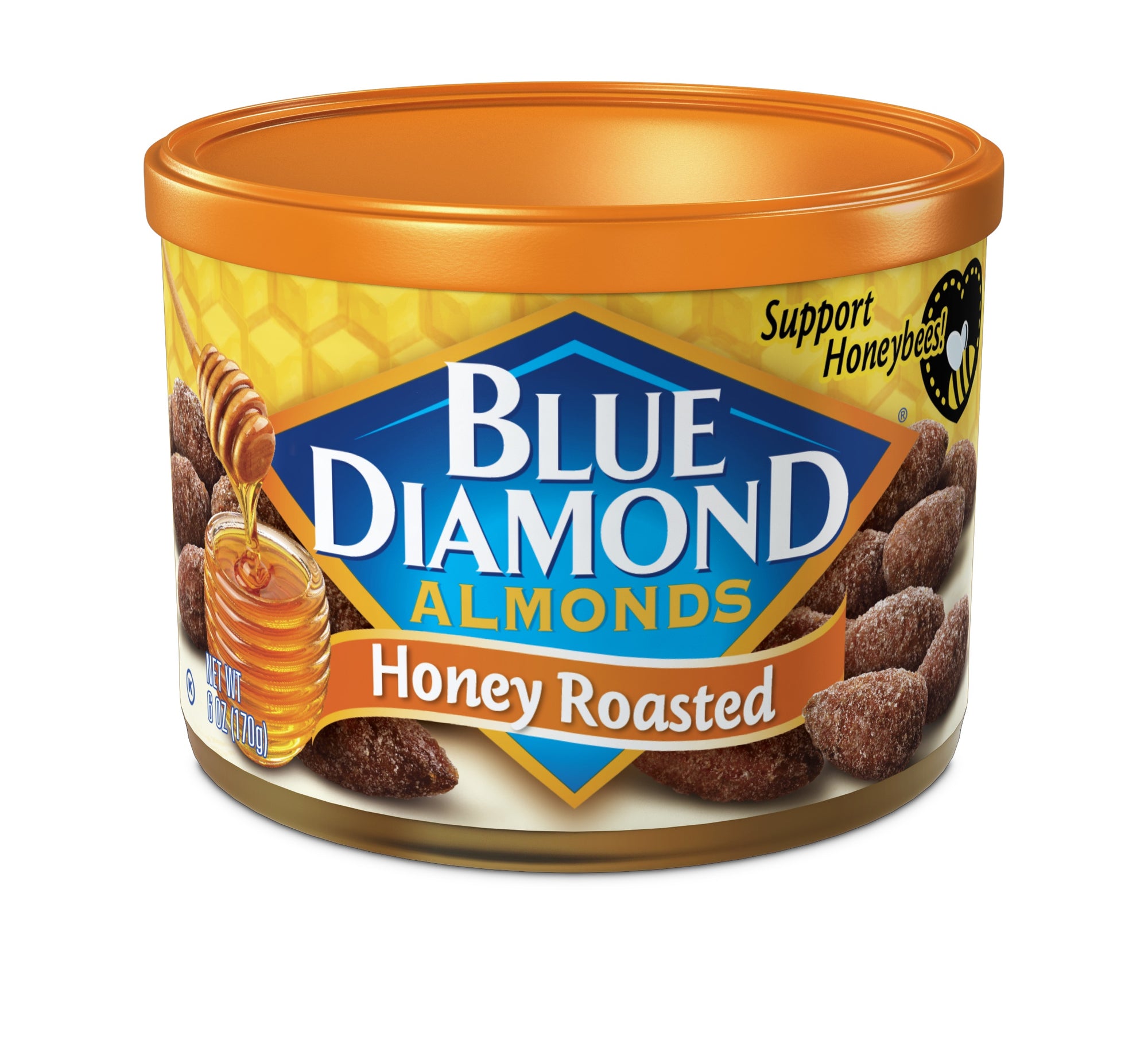 Blue Diamond Honey Roasted Almonds 6 oz
