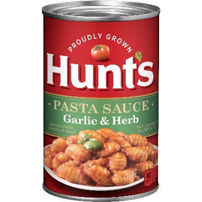 Hunts Garlic & Herb Pasta Sauce 24oz