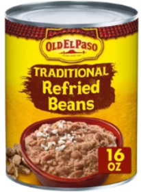 Old El Paso Traditional Refried Beans 16oz.