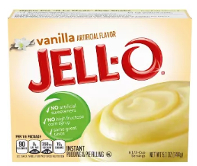 Jell-O Instant Pudding Vanilla 5.1 oz