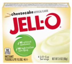 Jell-O Instant Pudding Cheesecake 3.4oz