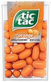 Tic Tac Orange 1oz