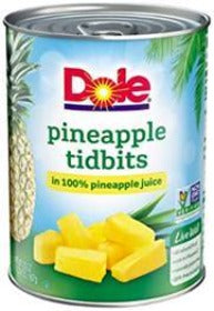 Dole Canned Pineapple Tidbits 20oz