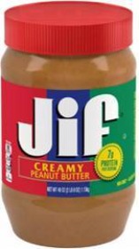 Jif Creamy Peanut Butter 40oz.